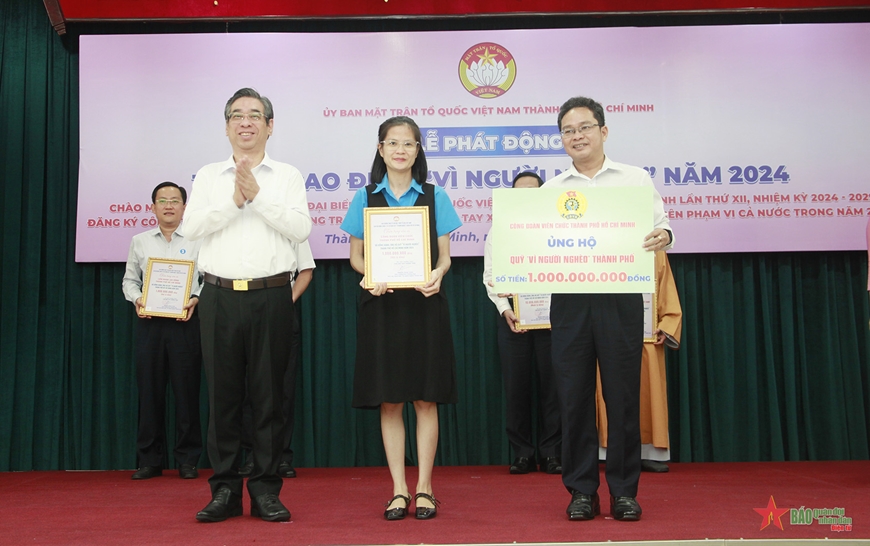 TP Hồ Chí Minh: Gần 20,5 tỷ đồng hỗ trợ xây dựng mới, sửa chữa 358 căn nhà