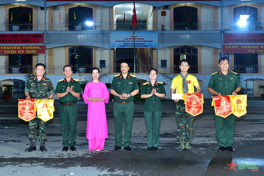 Đặc sắc Hội thi dân vũ trong Lực lượng vũ trang TP Hồ Chí Minh