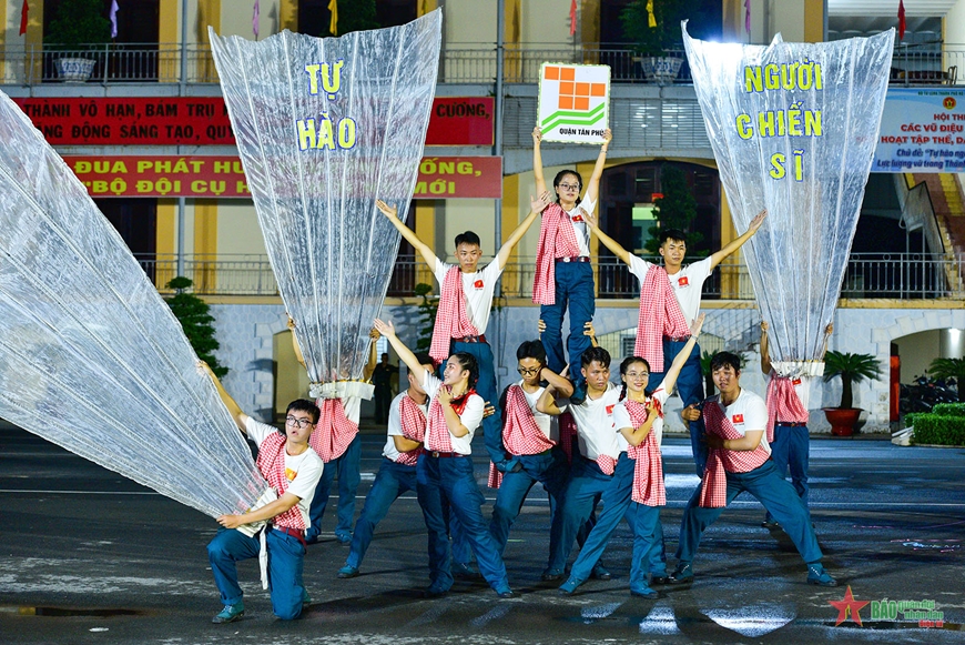 Đặc sắc Hội thi dân vũ trong Lực lượng vũ trang TP Hồ Chí Minh