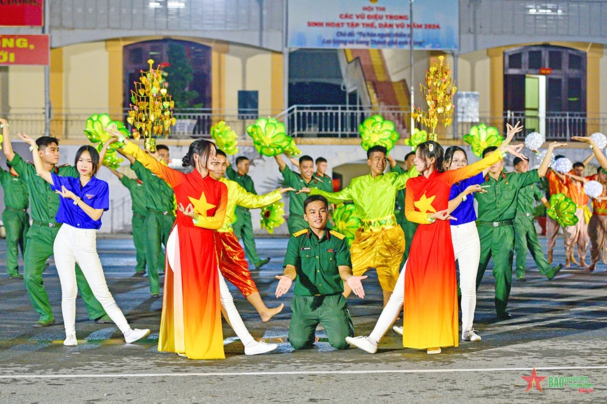 Đặc sắc Hội thi dân vũ trong Lực lượng vũ trang TP Hồ Chí Minh