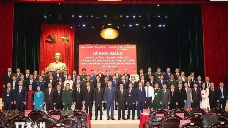 Tổng Bí thư, Chủ tịch nước Tô Lâm dự khai giảng Lớp bồi dưỡng cán bộ quy hoạch Ủy viên Trung ương Đảng khóa XIV