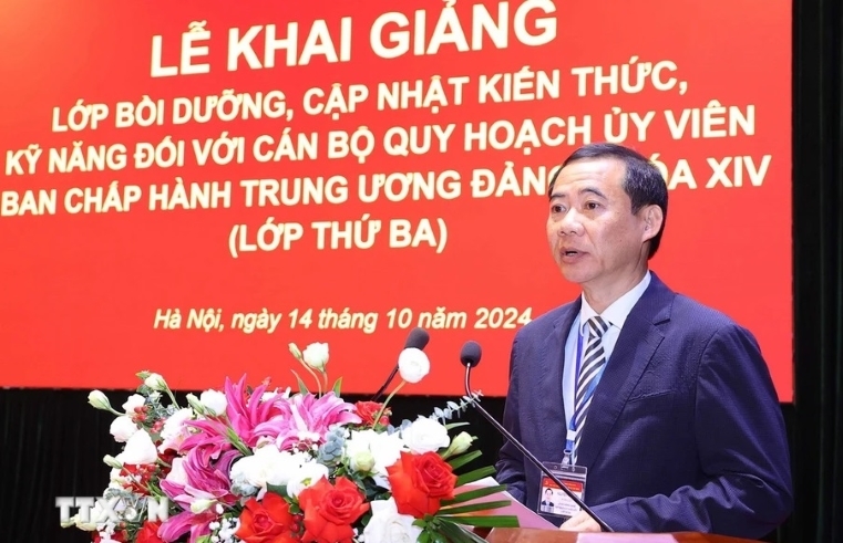 Tổng Bí thư, Chủ tịch nước Tô Lâm dự khai giảng Lớp bồi dưỡng cán bộ quy hoạch Ủy viên Trung ương Đảng khóa XIV