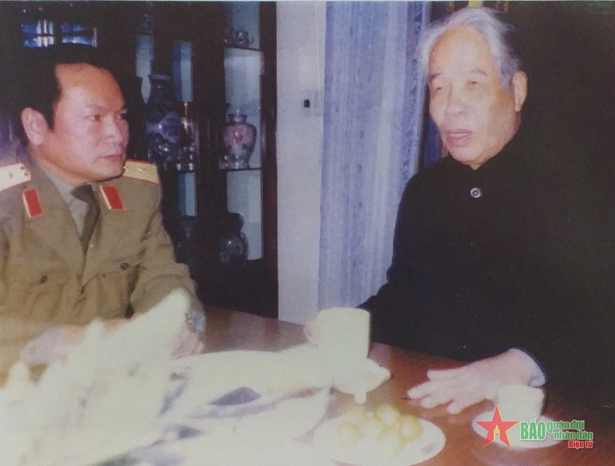 Thượng tướng Nguyễn Thế Trị - người thầy thao lược của Học viện Quốc phòng