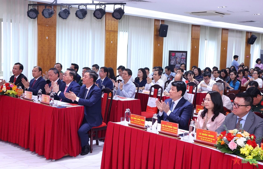 Ra mắt Tủ sách điện tử Tổng Bí thư Nguyễn Phú Trọng