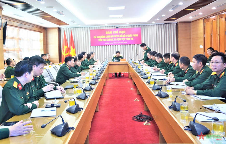 Bệnh viện Trung ương Quân đội 108 tích cực cải cách hành chính nâng cao chất lượng phục vụ bệnh nhân