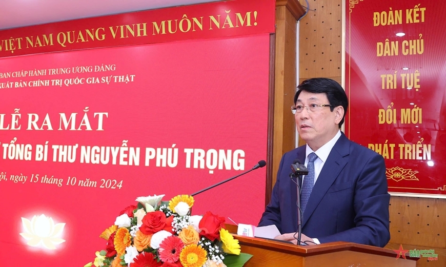 Ra mắt Tủ sách điện tử Tổng Bí thư Nguyễn Phú Trọng
