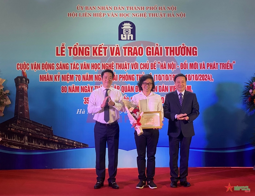 Hà Nội tổng kết và trao giải Cuộc vận động sáng tác Văn học nghệ thuật