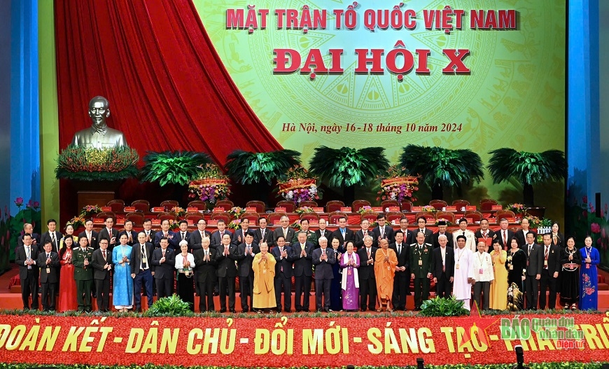 Khai mạc trọng thể Đại hội đại biểu Mặt trận Tổ quốc Việt Nam lần thứ X, nhiệm kỳ 2024-2029