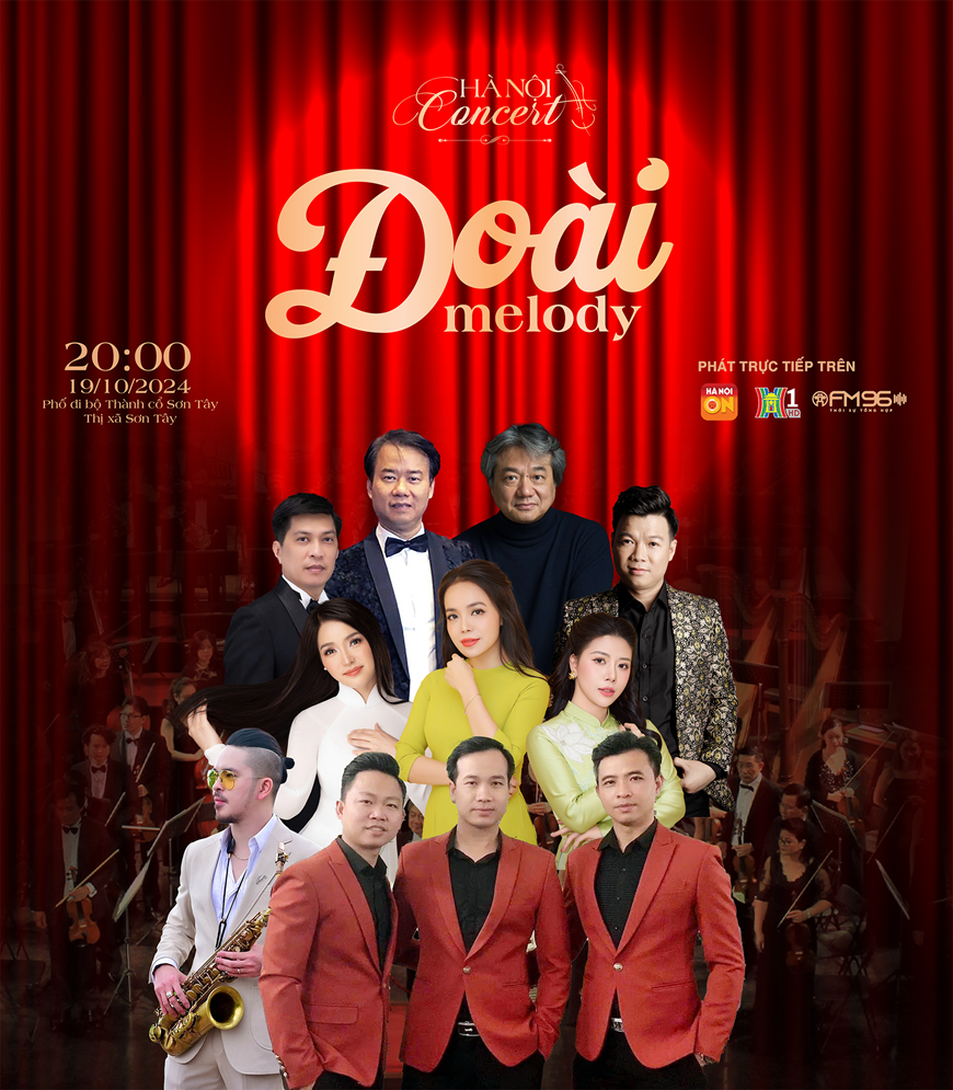 Đến Thị xã Sơn Tây thưởng thức đêm nhạc giao hưởng "Hanoi Concert - Đoài Melody”