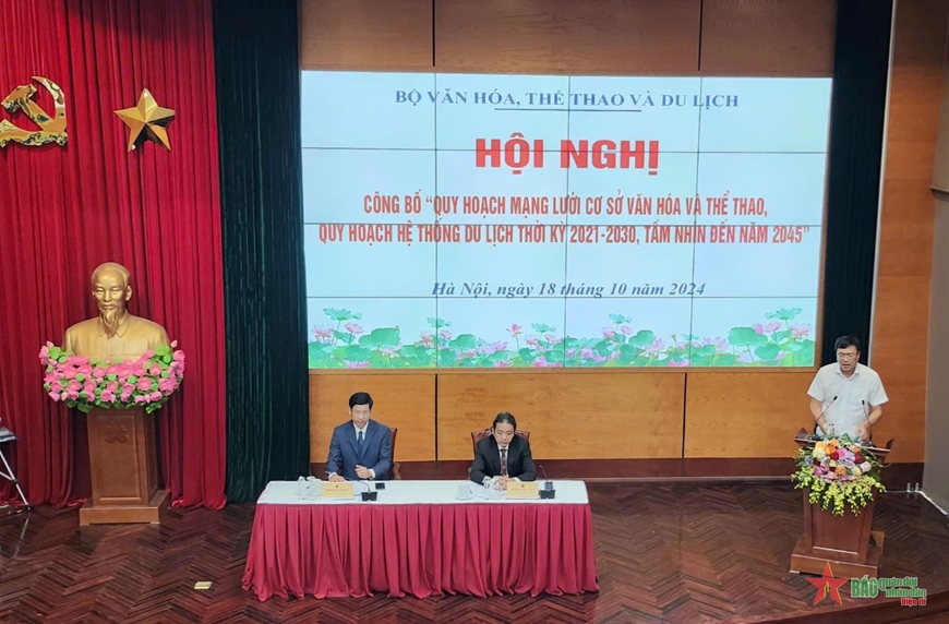 Công bố Quy hoạch hệ thống du lịch và mạng lưới cơ sở văn hóa, thể thao