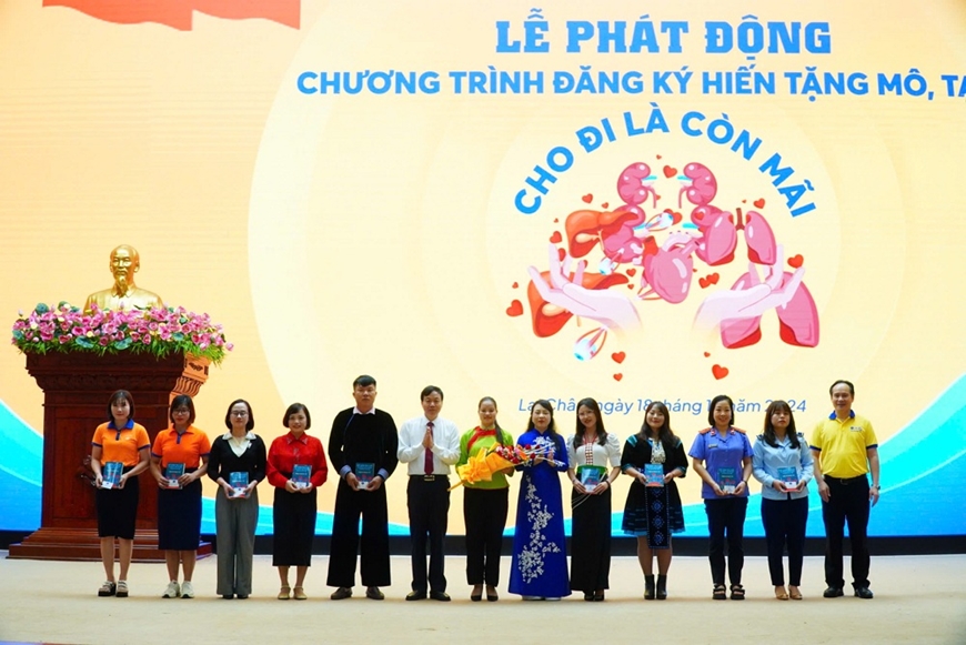 Thành lập Chi hội vận động hiến mô, bộ phận cơ thể người Việt Nam tại tỉnh Lai Châu