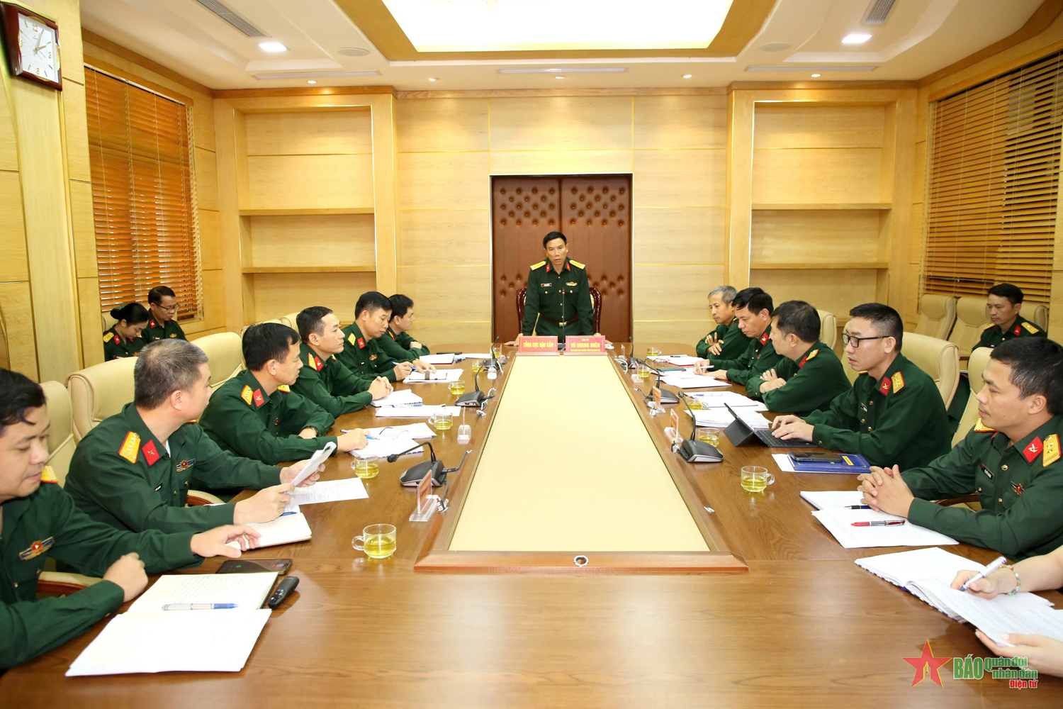 Tổng cục Hậu cần: Triển khai phần mềm quản lý mã định danh điện tử vật chất, trang bị hậu cần