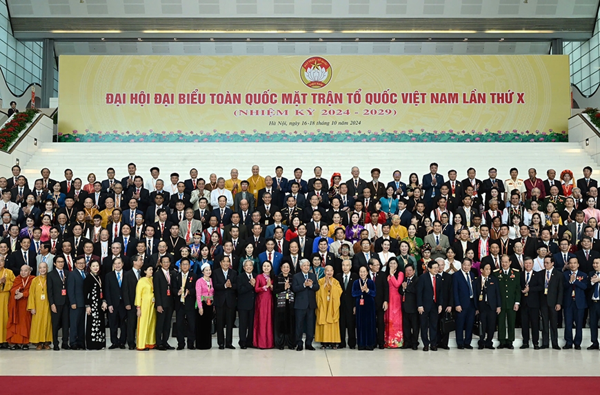 Bế mạc Đại hội đại biểu toàn quốc Mặt trận Tổ quốc lần thứ X, nhiệm kỳ 2024-2029