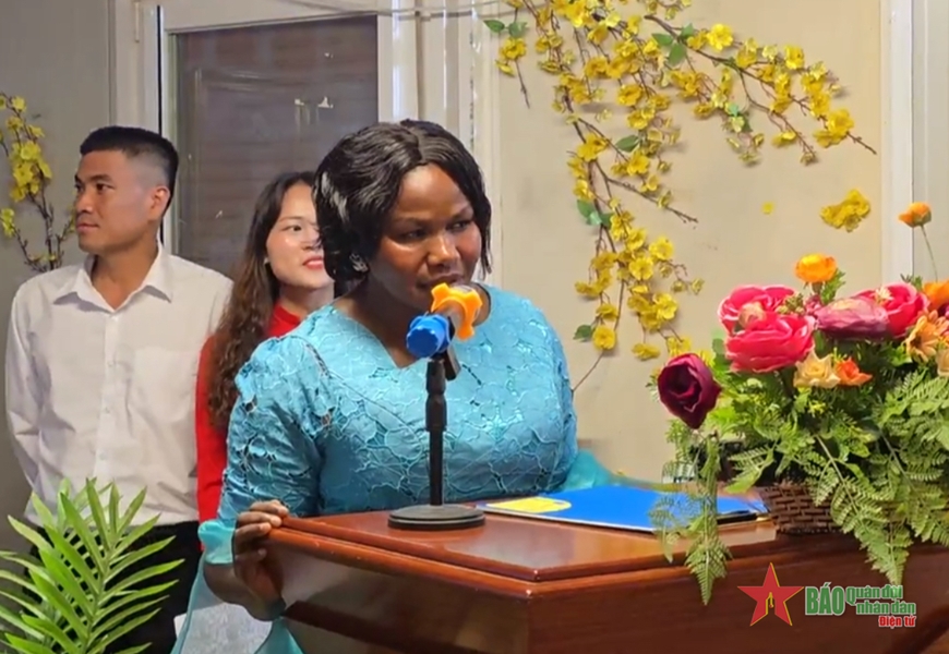 Tôn vinh các nữ quân nhân mũ nồi xanh Việt Nam ở phái bộ Nam Sudan