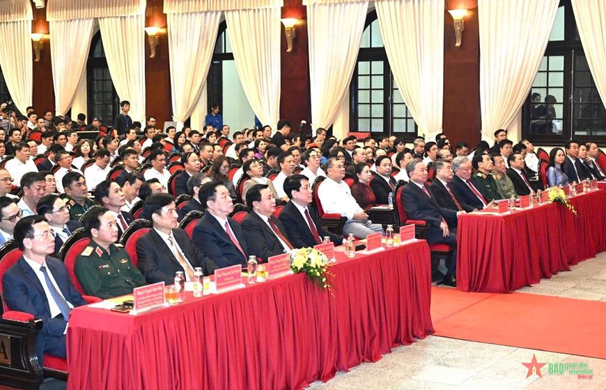 Tổng Bí thư, Chủ tịch nước Tô Lâm dự Lễ trao giải Cuộc thi chính luận về bảo vệ nền tảng tư tưởng của Đảng lần thứ tư, năm 2024