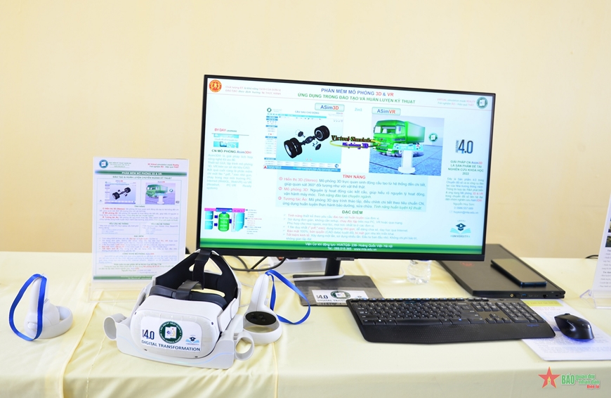 Phát triển khoa học công nghệ tạo ra các sản phẩm phục vụ quốc phòng và dân sinh