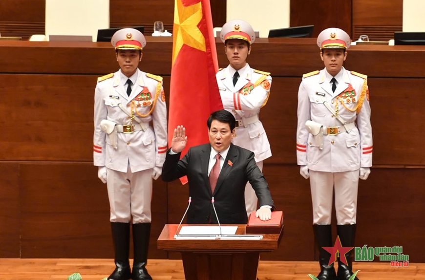 Đồng chí Lương Cường được bầu giữ chức vụ Chủ tịch nước nhiệm kỳ 2021-2026