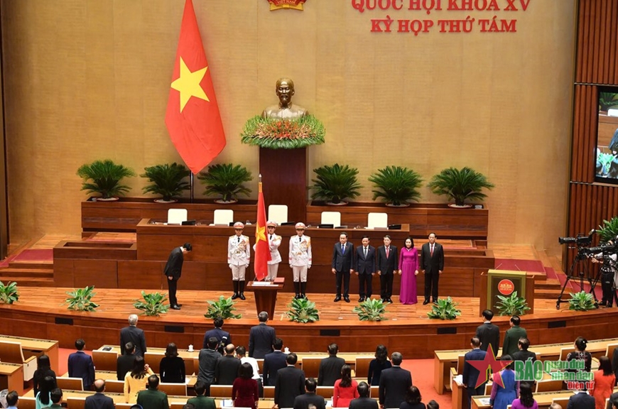 Đồng chí Lương Cường được bầu giữ chức vụ Chủ tịch nước nhiệm kỳ 2021-2026