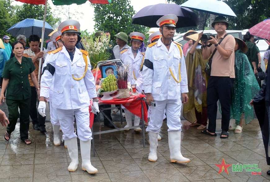 Thanh Hóa: Truy điệu, an táng hai liệt sĩ Lê Viết Hào và Ứng Văn Lệ