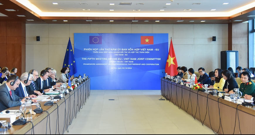Phiên họp Ủy ban hỗn hợp Việt Nam-EU lần thứ 5