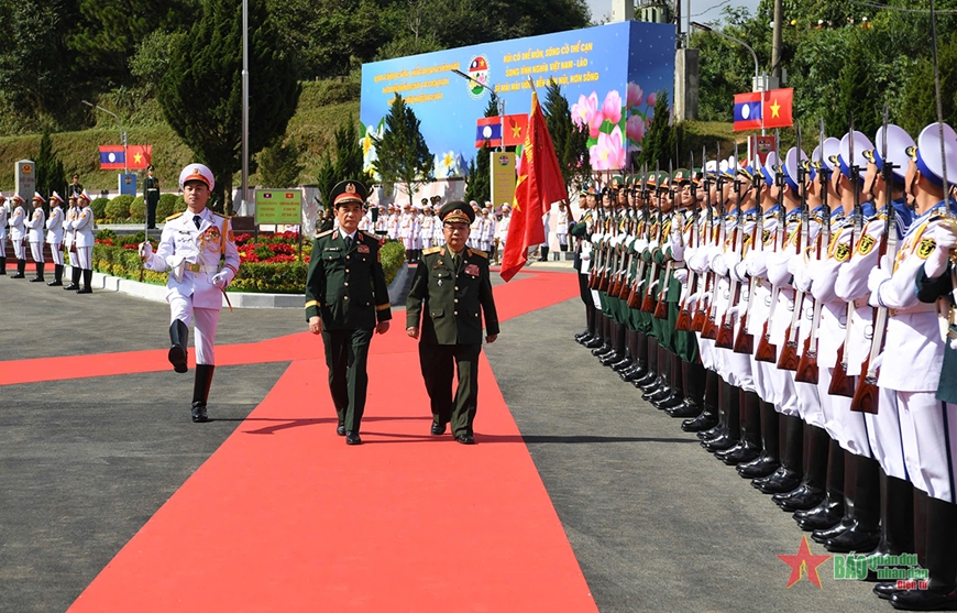 Giao lưu hữu nghị quốc phòng biên giới Việt Nam - Lào lần thứ hai chính thức bắt đầu