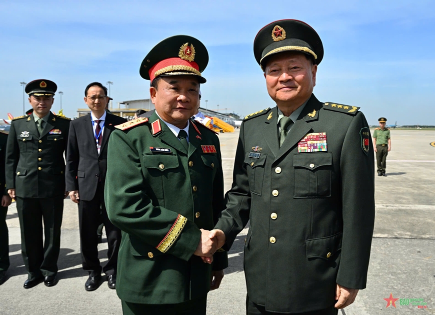 Phó chủ tịch Quân ủy Trung ương Trung Quốc Trương Hựu Hiệp thăm chính thức Việt Nam