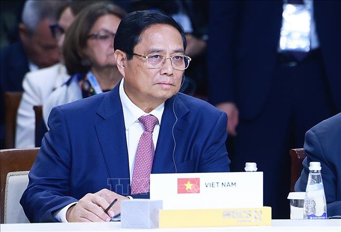 Thủ tướng Phạm Minh Chính nêu 5 kết nối chiến lược để kiến tạo một thế giới tốt đẹp hơn