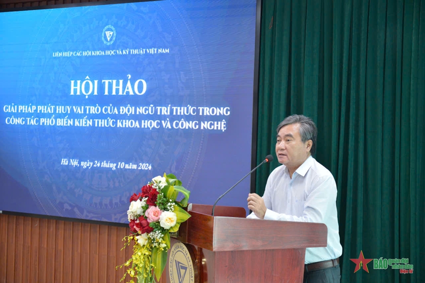 Phát huy vai trò đội ngũ trí thức trong phổ biến kiến thức khoa học và công nghệ