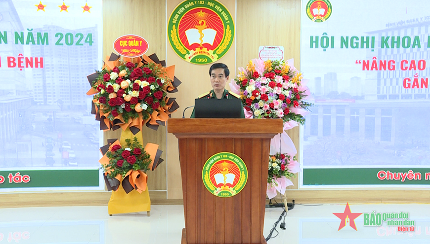 Bệnh viện Quân y 103 nâng cao chất lượng chăm sóc người bệnh
