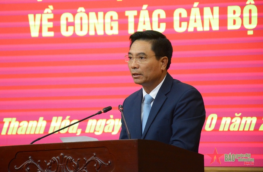 Thượng tướng Nguyễn Doãn Anh giữ chức Bí thư Tỉnh ủy Thanh Hóa