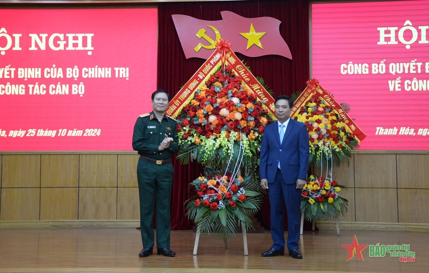 Thượng tướng Nguyễn Doãn Anh giữ chức Bí thư Tỉnh ủy Thanh Hóa