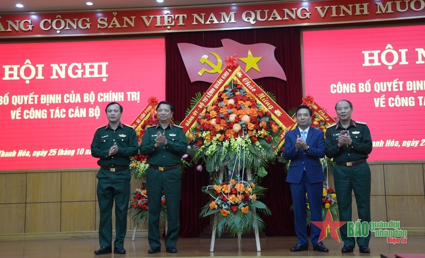 Thượng tướng Nguyễn Doãn Anh giữ chức Bí thư Tỉnh ủy Thanh Hóa