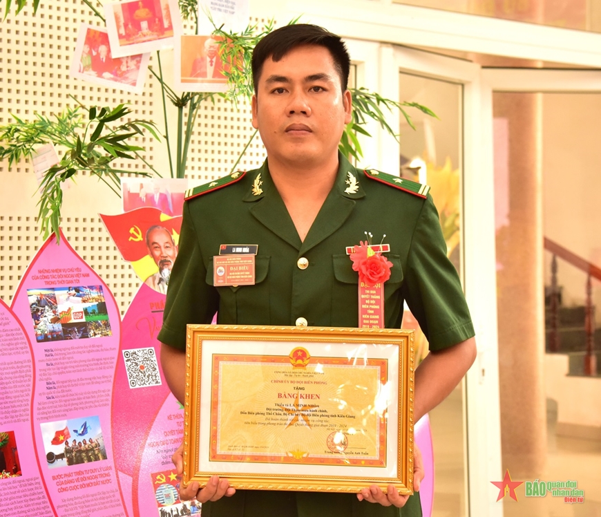 Thiếu tá La Minh Nhòa - Người cán bộ Biên phòng nhiệt huyết nơi đảo tiền tiêu