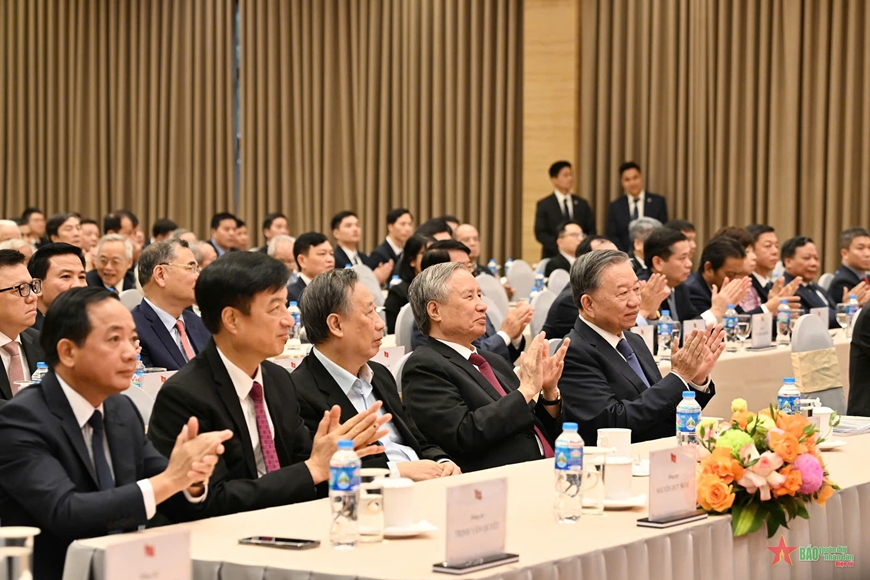 Tổng Bí thư Tô Lâm dự Lễ kỷ niệm 75 năm Ngày truyền thống Ban Đối ngoại Trung ương