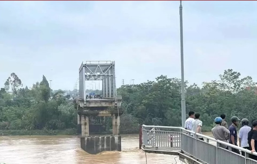 Phú Thọ: Lên phương án phá dỡ các nhịp, trụ còn lại của cầu Phong Châu