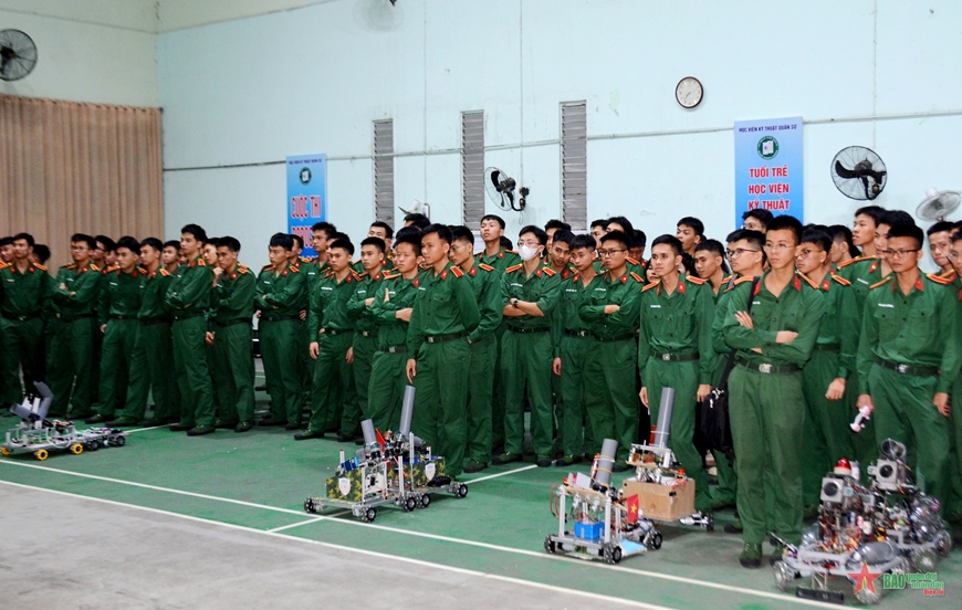 Học viện Kỹ thuật Quân sự tổ chức Cuộc thi Robocon năm 2024
