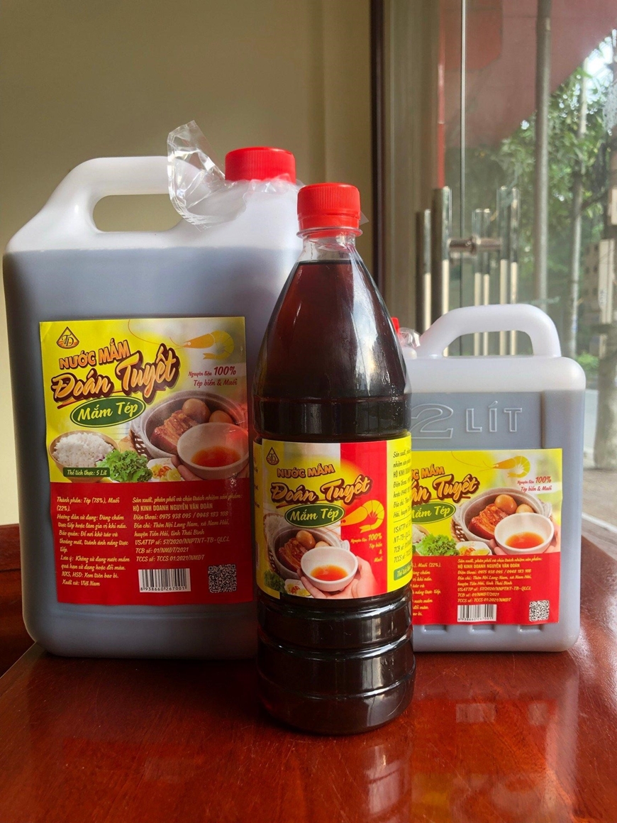 Làm giàu nhờ kinh doanh nước mắm gia truyền