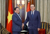 Thủ tướng Phạm Minh Chính gặp Thủ tướng Ai Cập