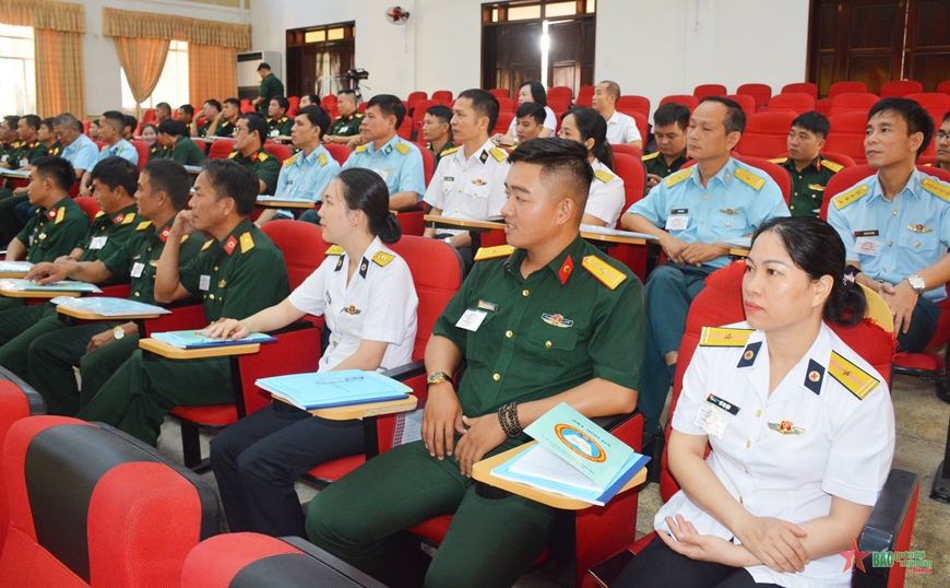 Cục Quân y phối hợp tập huấn “Cấp cứu đầu tiên, chuyển thương hỏa tuyến” khu vực phía Nam