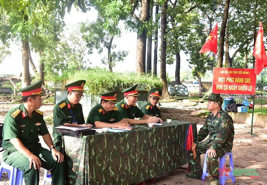 Trường Quân sự Quân khu 7 đảm bảo chất lượng dạy và học