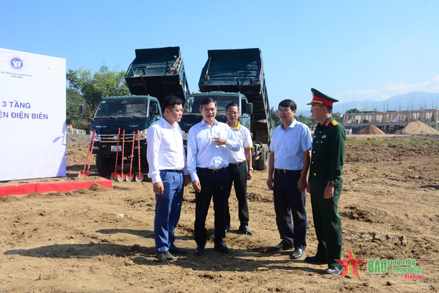 Điện Biên: Khởi công xây dựng trường học trị giá gần 7 tỷ đồng