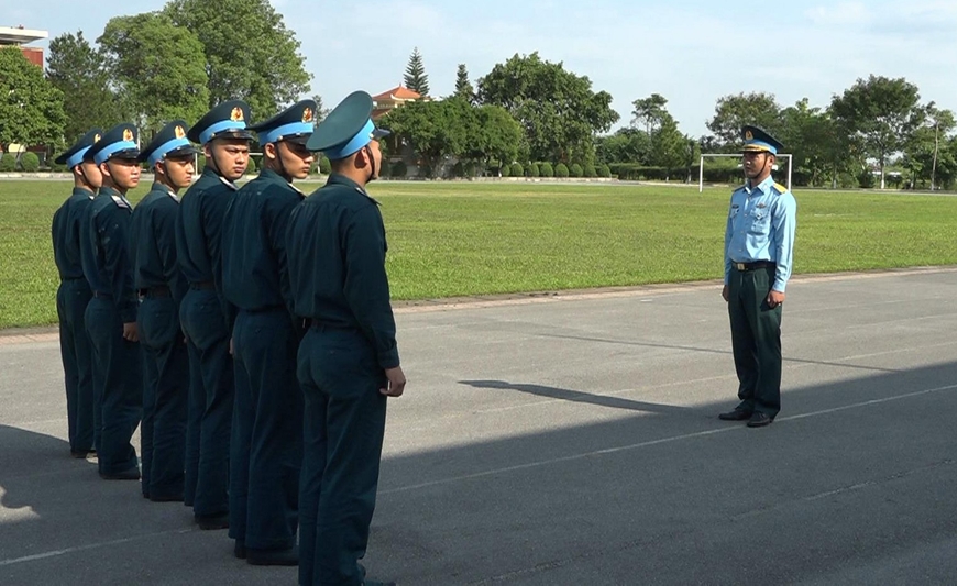 Học viện Phòng không-Không quân đột phá trong huấn luyện điều lệnh
