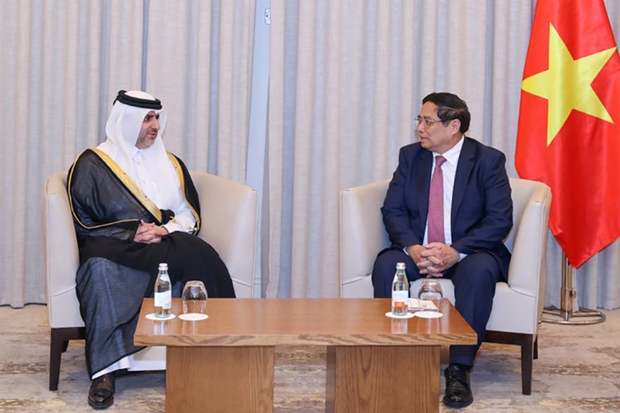 Thủ tướng Phạm Minh Chính đề nghị quỹ 475 tỷ USD của Qatar đẩy mạnh đầu tư vào Việt Nam