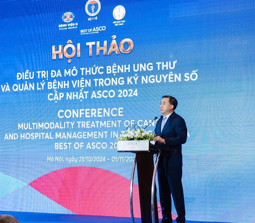 Số người mắc ung thư mới ở Việt Nam vẫn ở mức cao
