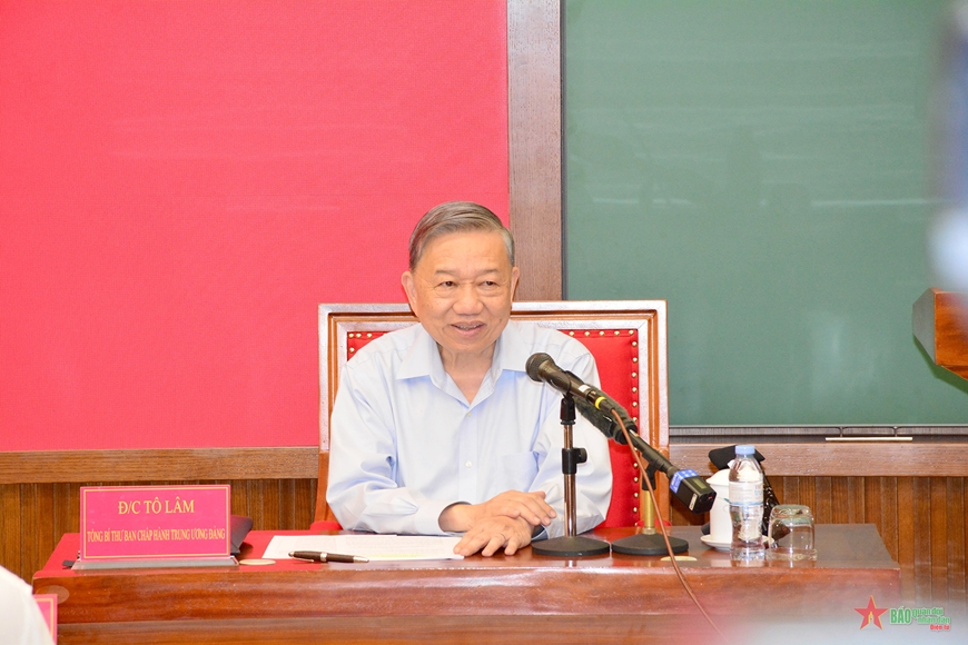 Tổng Bí thư Tô Lâm: Ý đảng hòa quyện với lòng dân trong khát vọng xây dựng đất nước phồn vinh, hạnh phúc