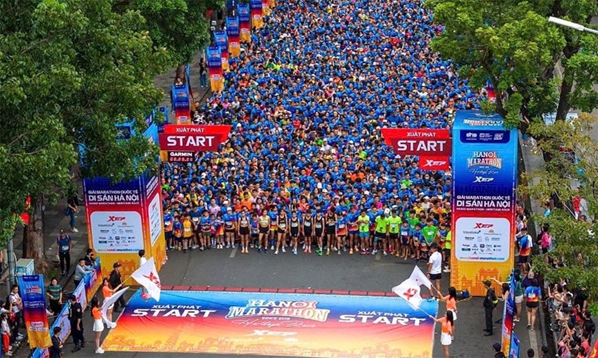Hơn 18.000 vận động viên tranh tài Giải marathon Di sản Hà Nội 2024 Hơn 18.000 vận động viên tranh tài Giải marathon Di sản Hà Nội 2024