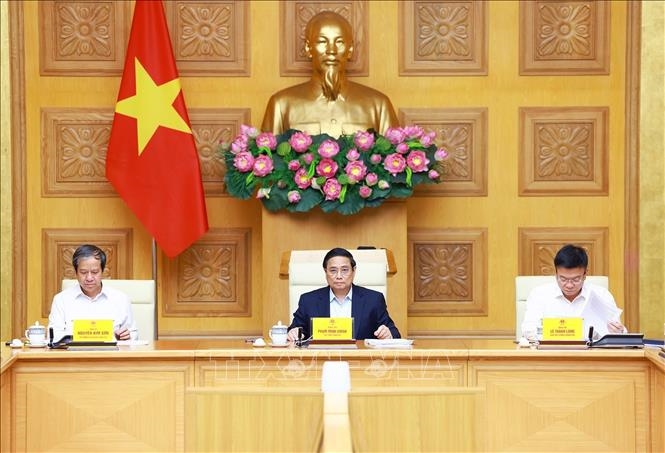 Thủ tướng Phạm Minh Chính chủ trì Phiên họp của Ủy ban quốc gia Đổi mới giáo dục và đào tạo