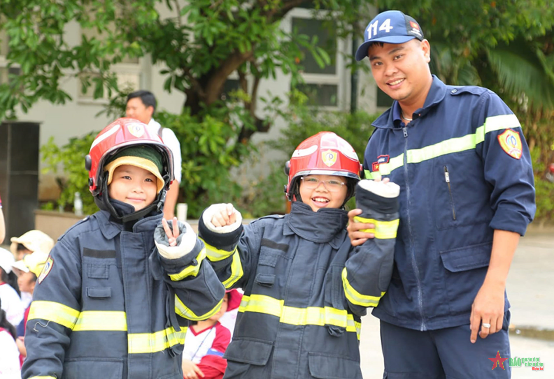TP Hồ Chí Minh: Trải nghiệm, giáo dục cộng đồng về phòng cháy, chữa cháy cho học sinh