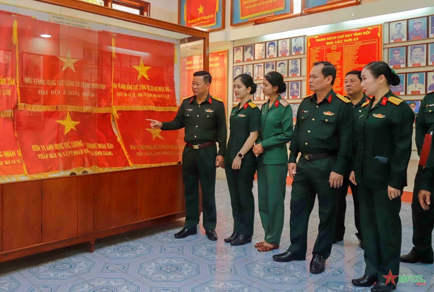 Tổng cục Chính trị kiểm tra kết quả hoạt động công tác Đảng, công tác chính trị tại Bình Định