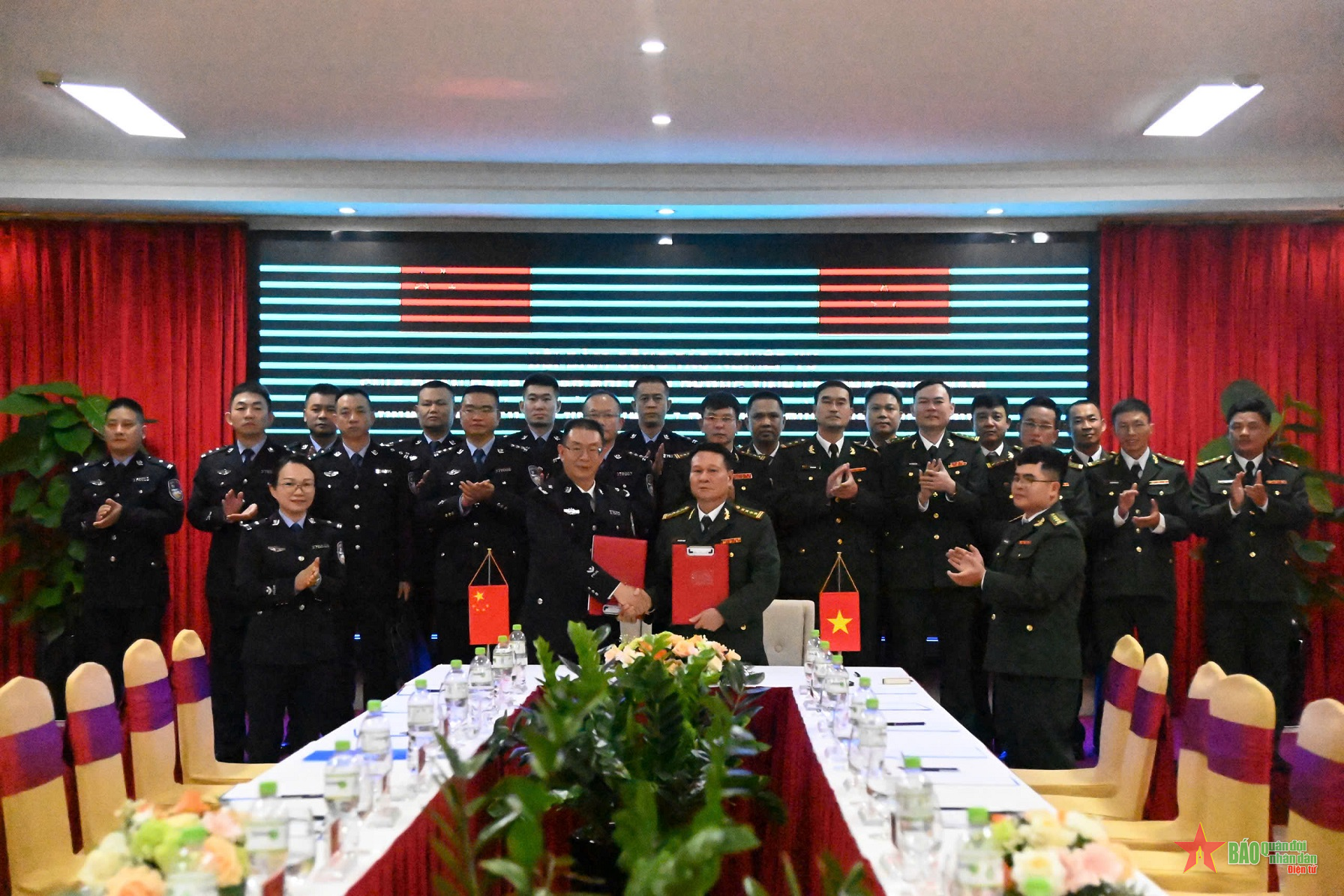 Bộ đội Biên phòng tỉnh Lai Châu tăng cường hợp tác quản lý, bảo vệ biên giới với Trung Quốc